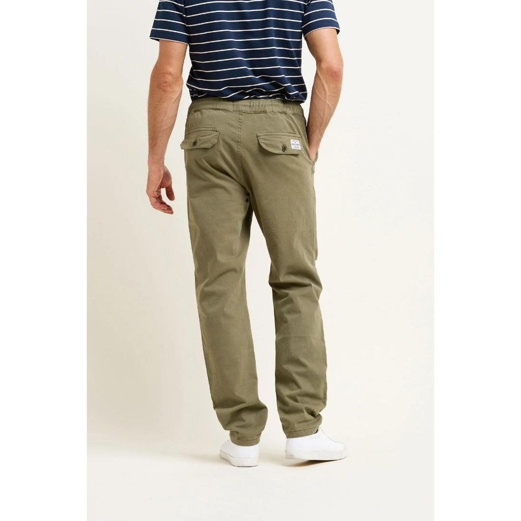 Brakeburn Fatigue Pants - Khaki - Beales department store