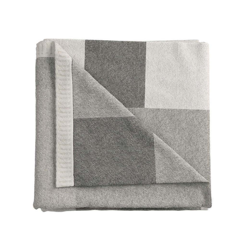 Helena Springfield Long Island Patchwork Throw - Grey - Beales department store