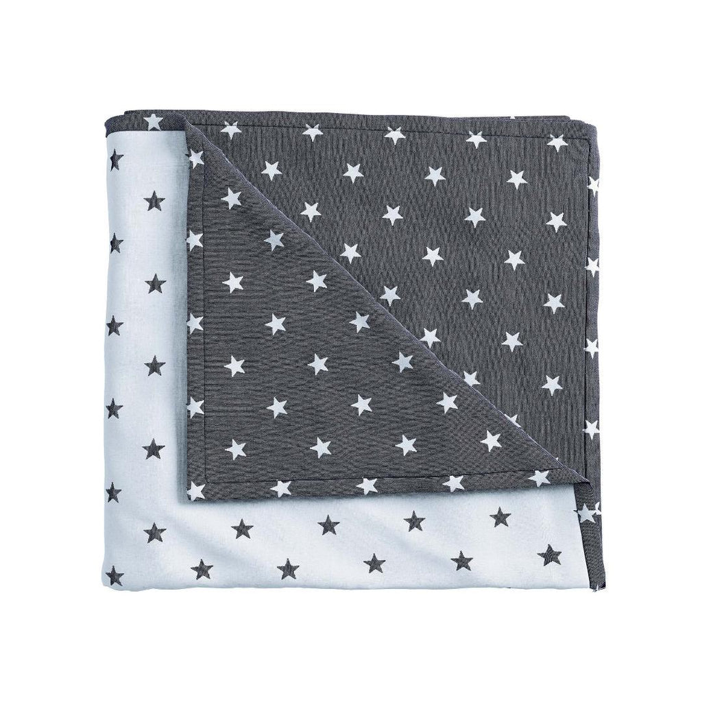 Helena Springfield Long Island Star Woven Throw - Blue - Beales department store