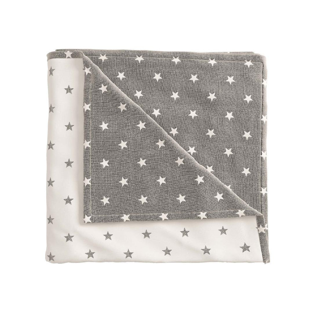 Helena Springfield Long Island Star Woven Throw - Grey - Beales department store