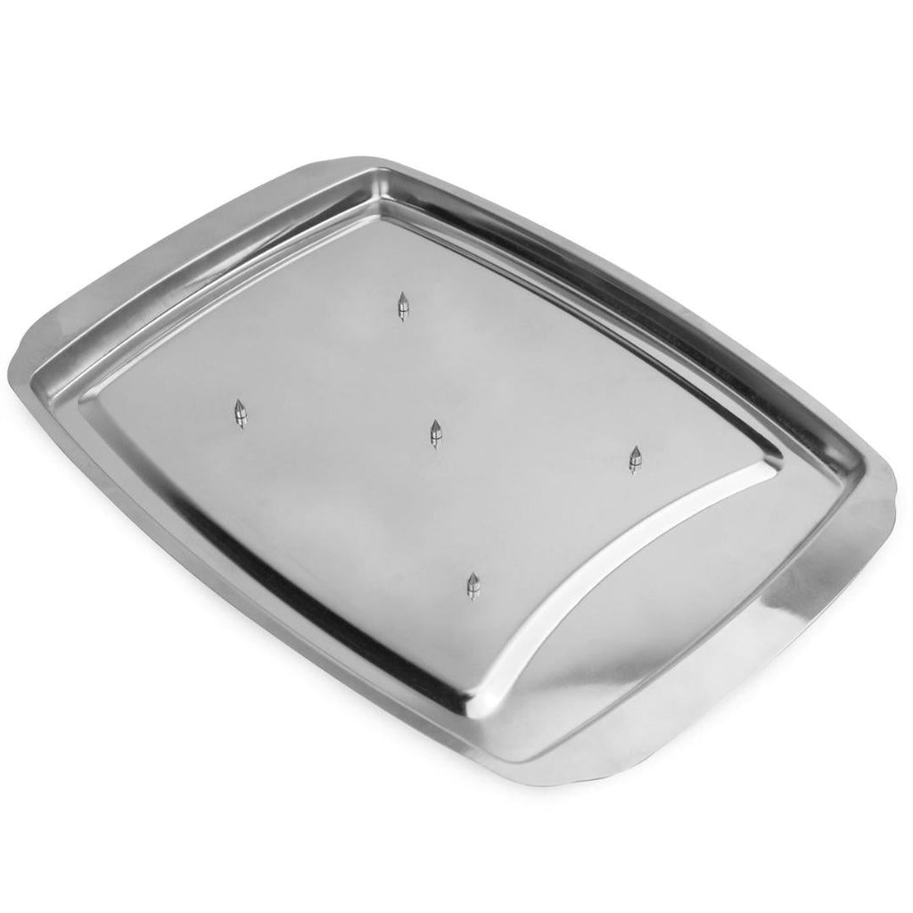 Maison & White Stainless Steel Carving Tray - Beales department store