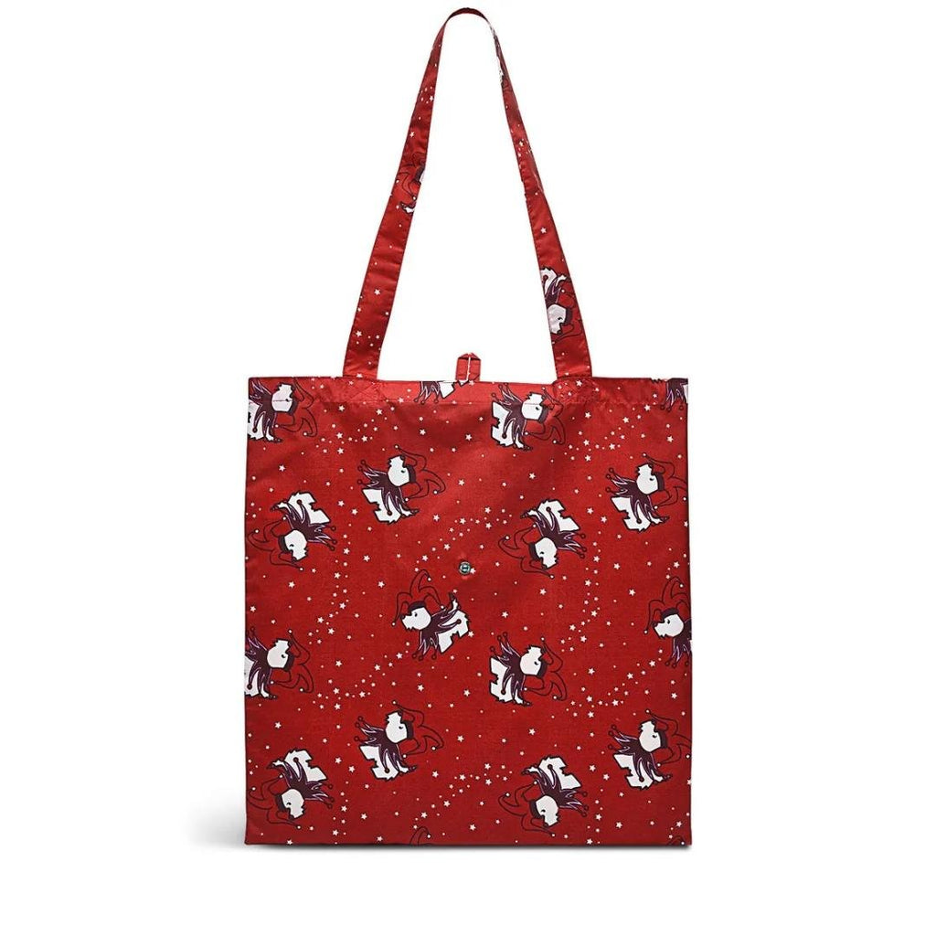 Radley Joker Responsible Foldaway Bag - Poinsettia - Beales department store