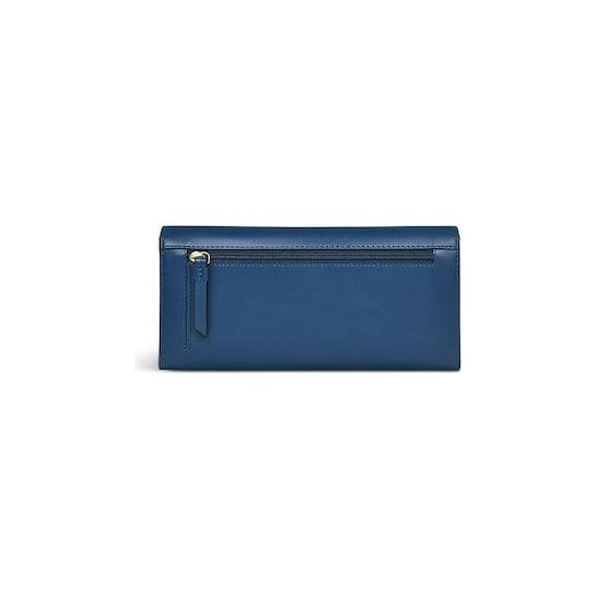 Radley Shoot For The Moon Large Flapover Matinee Purse - Deepsea - Beales department store
