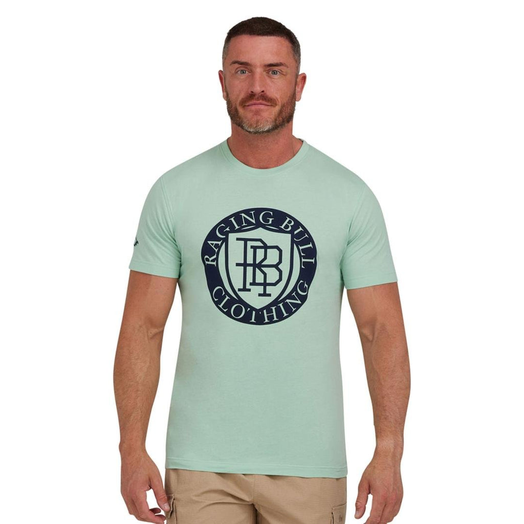 Raging Bull RB Shield T-Shirt - Apple Green - Beales department store