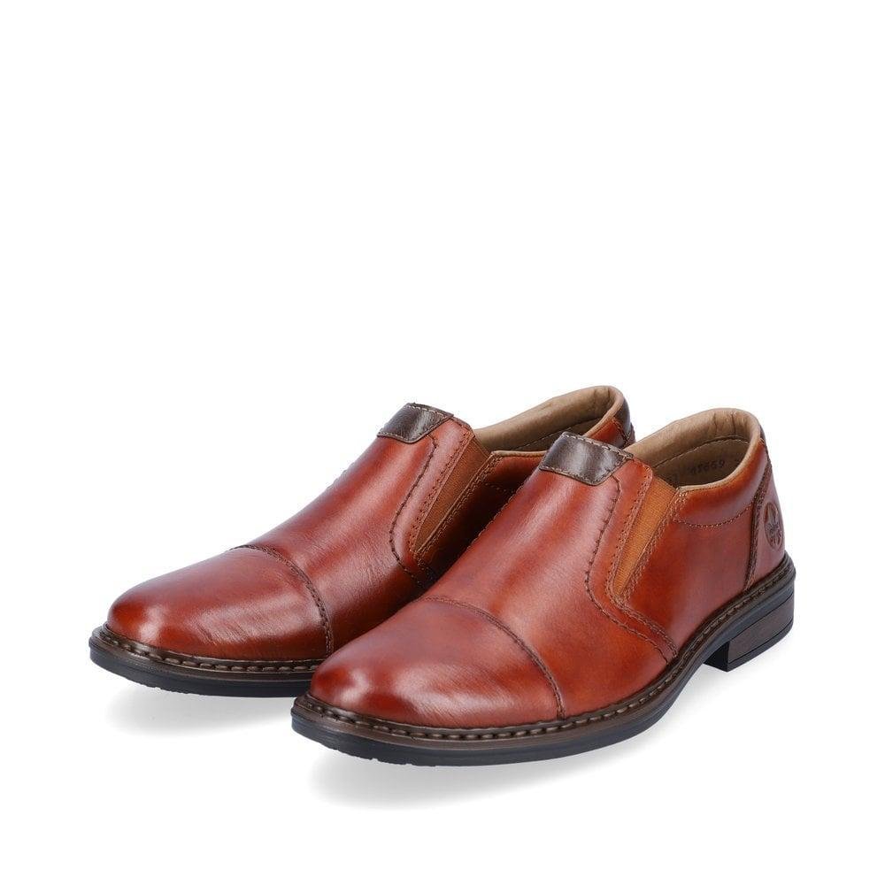 Rieker 17659-23 Dustin Men's Shoes - Brown - Beales department store