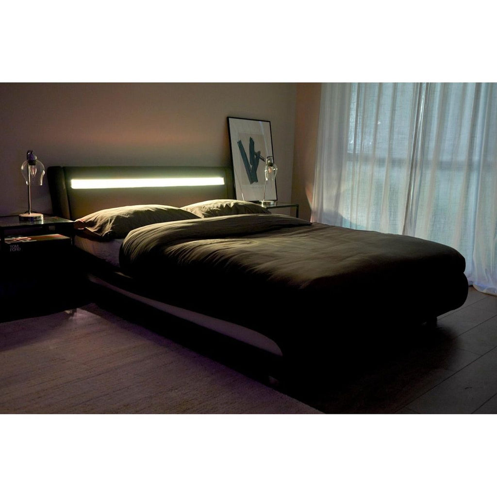 Seville Black LED Bed - Beales department store