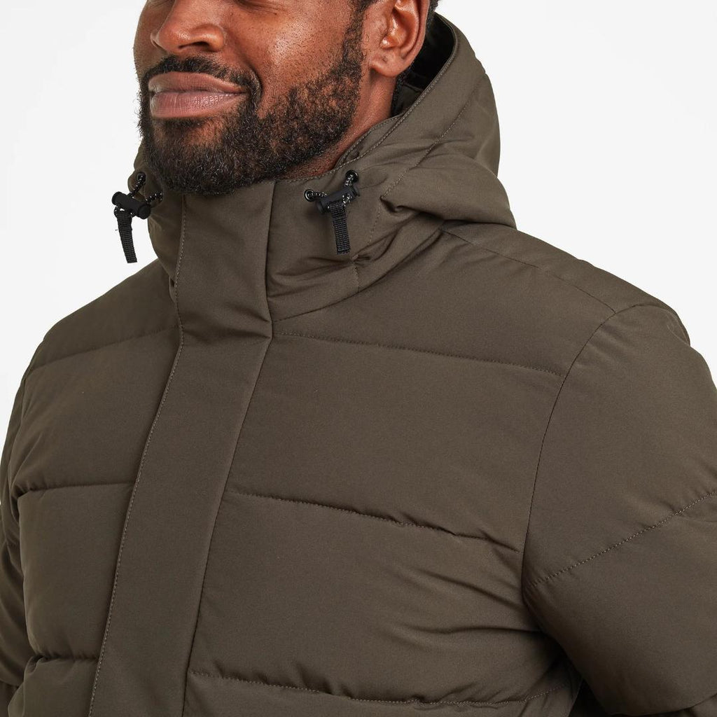 Tog24 Askham Mens Insulated Jacket - Dark Khaki - Beales department store