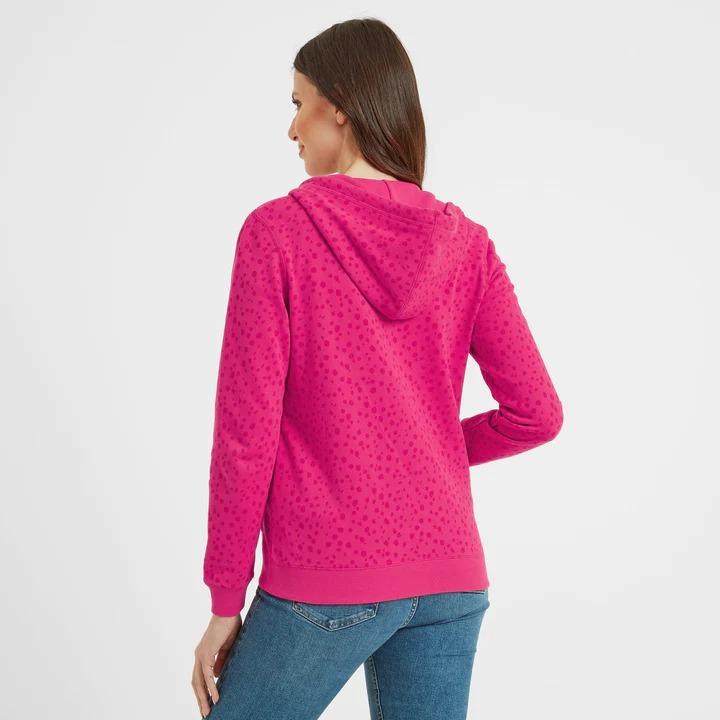 TOG24 Carys Womens Zip Hoody - Magenta Pink - Beales department store