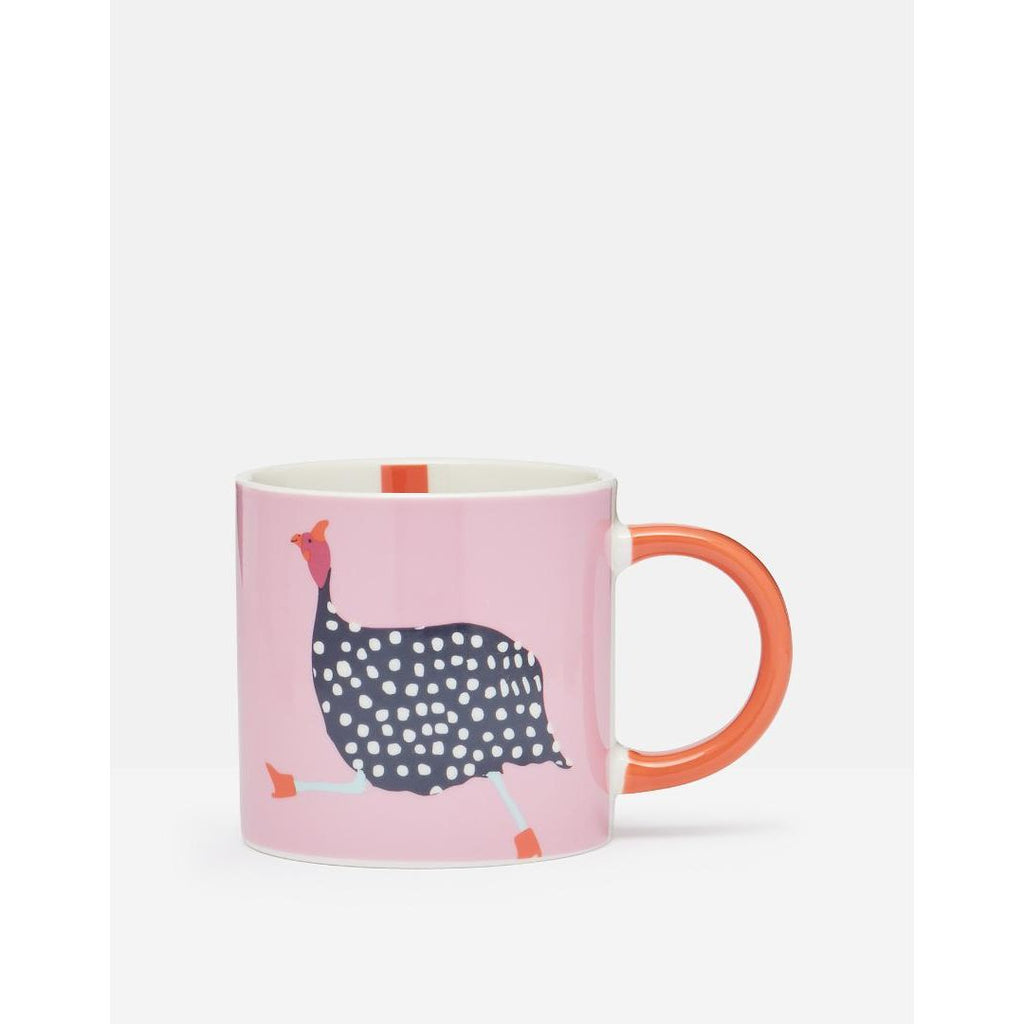 Joules Pink Fowl Mug - Beales department store