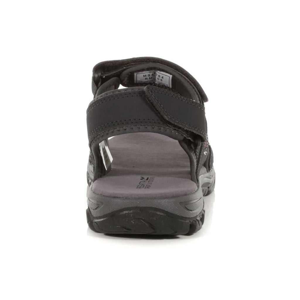Regatta Men's Holcombe Vent Lightweight Walking Sandals - Ash Rio Red - Beales department store