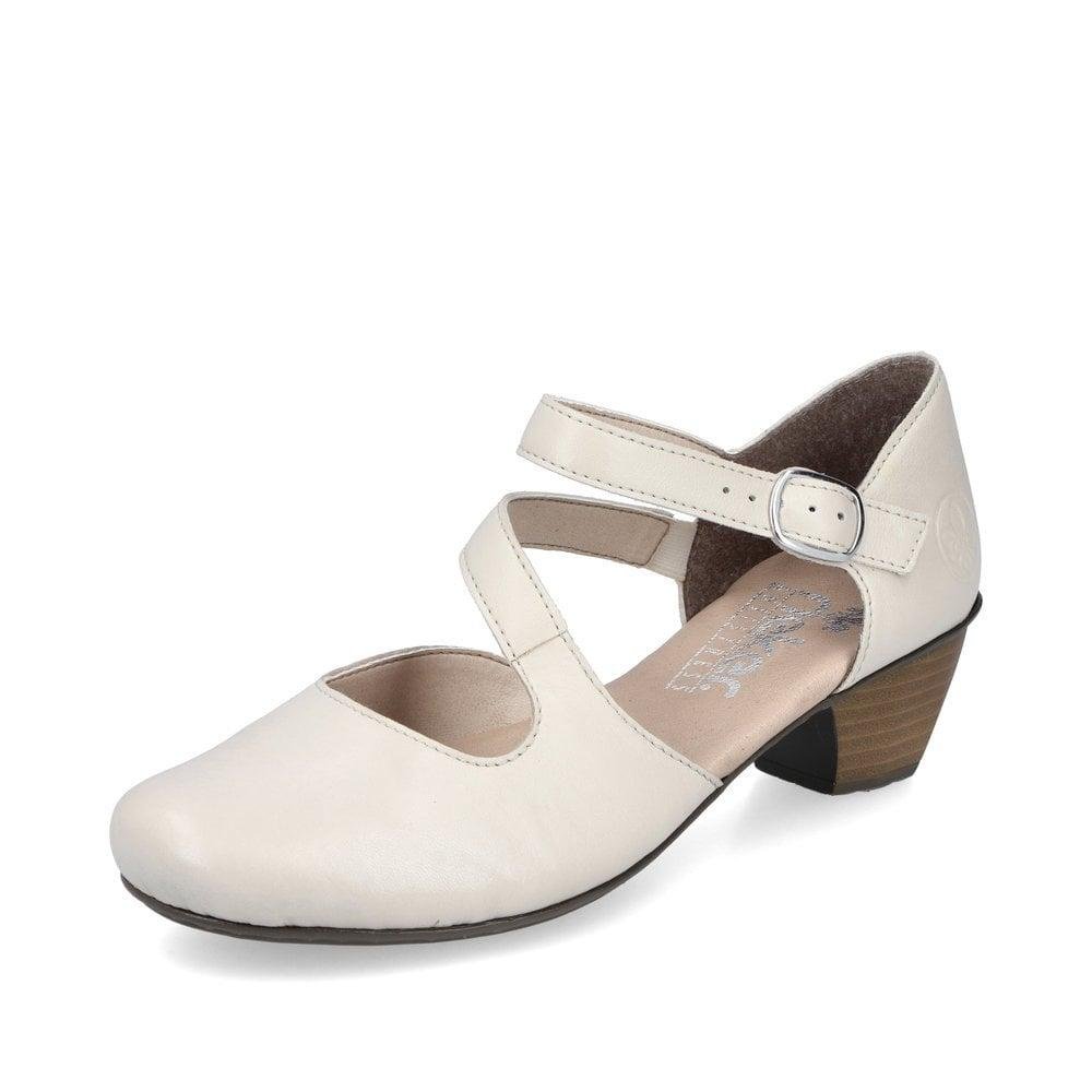 Rieker 41780-80 Mariah Womens Shoes - White - Beales department store