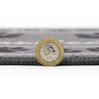 Pawfect Paw Print Grey Pet Mat