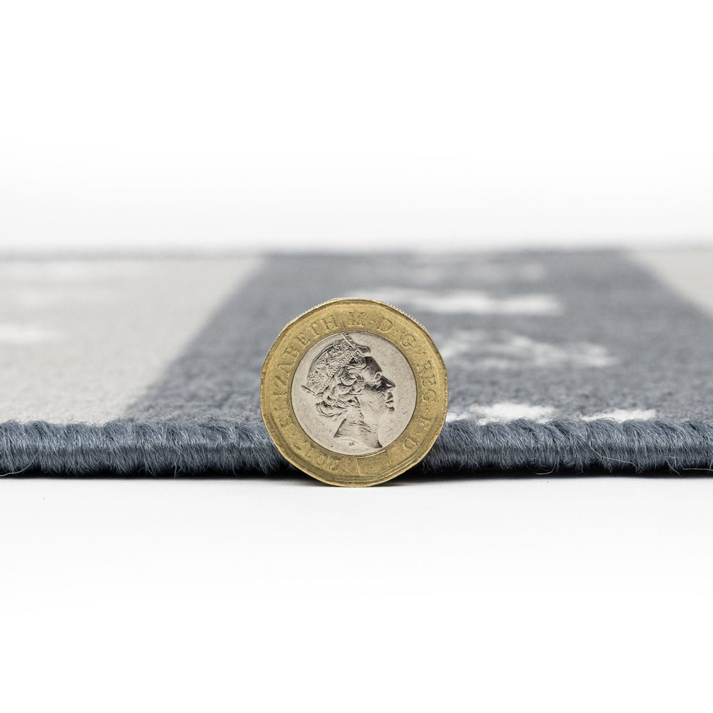Paw Prints Grey Pet Mat