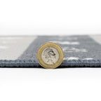 Paw Prints Grey Pet Mat
