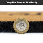 Failte Eco-Friendly Latex Backed Coir Entrance Doormat