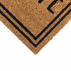 Welcome Border Eco-Friendly Latex Backed Coir Entrance Doormat