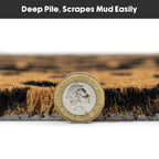 Aztec Eco-Friendly Latex Backed Coir Entrance Doormat