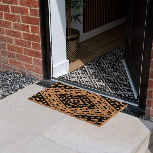 Aztec Eco-Friendly Latex Backed Coir Entrance Doormat