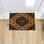 Aztec Eco-Friendly Latex Backed Coir Entrance Doormat