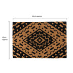 Aztec Eco-Friendly Latex Backed Coir Entrance Doormat