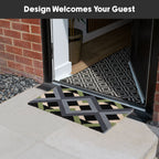 Geo Eco-Friendly Latex Backed Coir Entrance Doormat