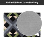 Geo Eco-Friendly Latex Backed Coir Entrance Doormat