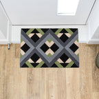 Geo Eco-Friendly Latex Backed Coir Entrance Doormat