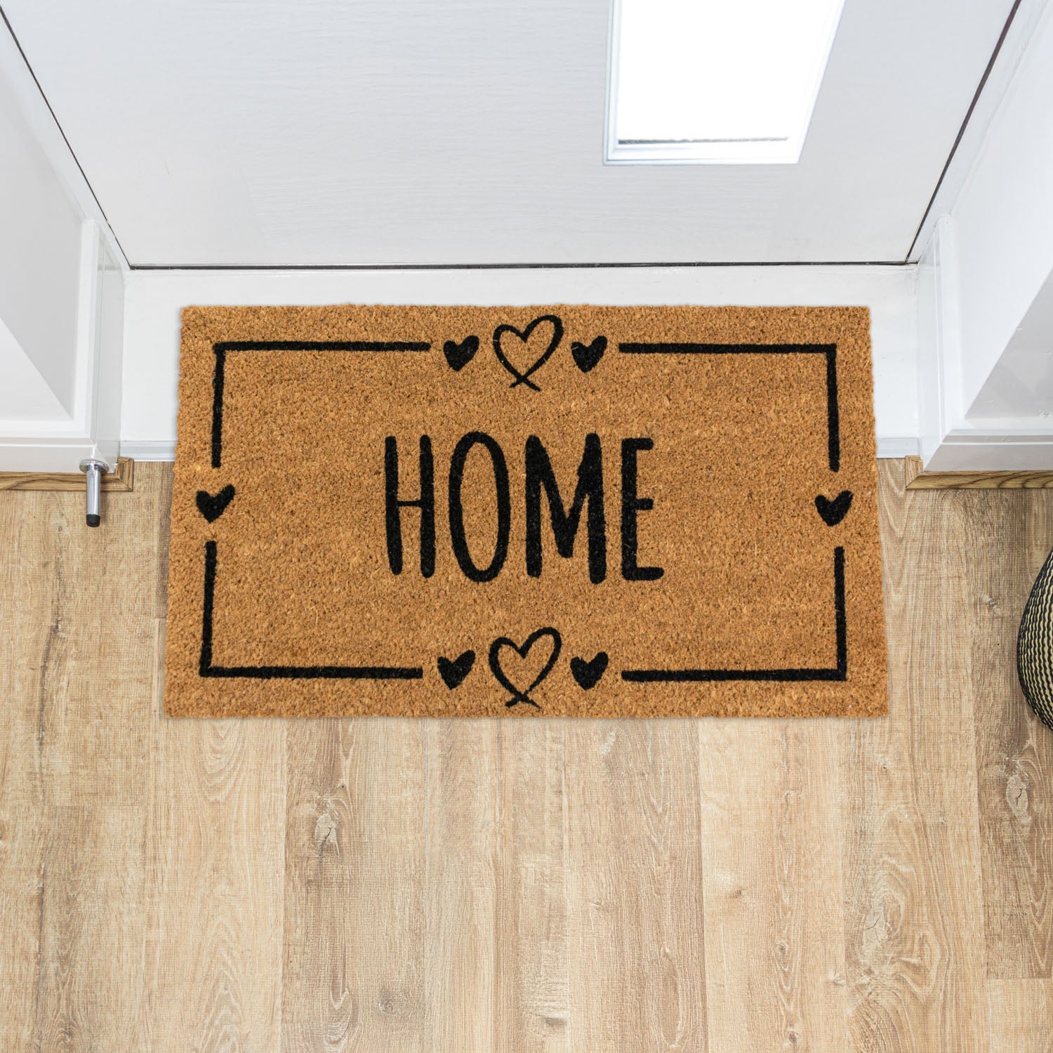 Home Hearts Eco-Friendly Latex Backed Coir Entrance Doormat