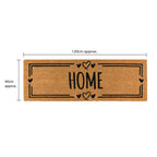 Home Hearts Eco-Friendly Latex Backed Coir Entrance Doormat Runner