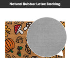 Autumn Latex Backed Coir Entrance Doormat