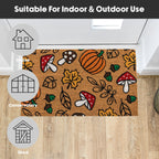 Autumn Latex Backed Coir Entrance Doormat