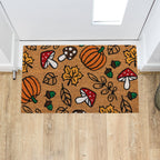 Autumn Latex Backed Coir Entrance Doormat
