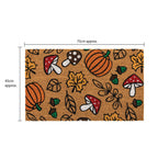 Autumn Latex Backed Coir Entrance Doormat