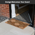 Tiles Eco-Friendly Latex Backed Coir Entrance Doormat