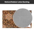 Tiles Eco-Friendly Latex Backed Coir Entrance Doormat