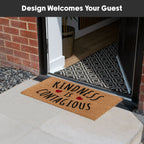 Kindness Eco-Friendly Latex Backed Coir Entrance Doormat