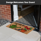 Gardener Eco-Friendly Latex Backed Coir Entrance Doormat