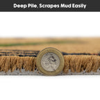 Gardener Eco-Friendly Latex Backed Coir Entrance Doormat