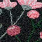 Floral Eco-Friendly Latex Backed Coir Entrance Doormat