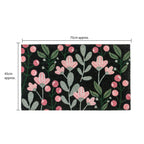 Floral Eco-Friendly Latex Backed Coir Entrance Doormat