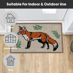 Fox Eco-Friendly Latex Backed Coir Entrance Doormat