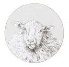 Fieldview Farm - Set of 4 Round Coasters Assorted Design