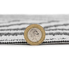 Lightweight Reversible Mono Small Geometric Pattern Outdoor Rug