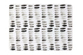 Monochrome Pebble Set Of 4 Placemats