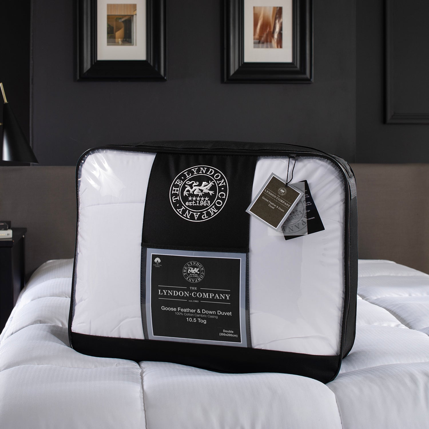 The Lyndon Company Luxe Goose Feather and Down 10.5 Tog Duvet