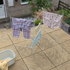 3 Fold Clothes Airer 6m