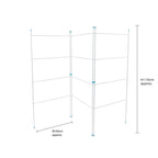 3 Fold Clothes Airer 6m