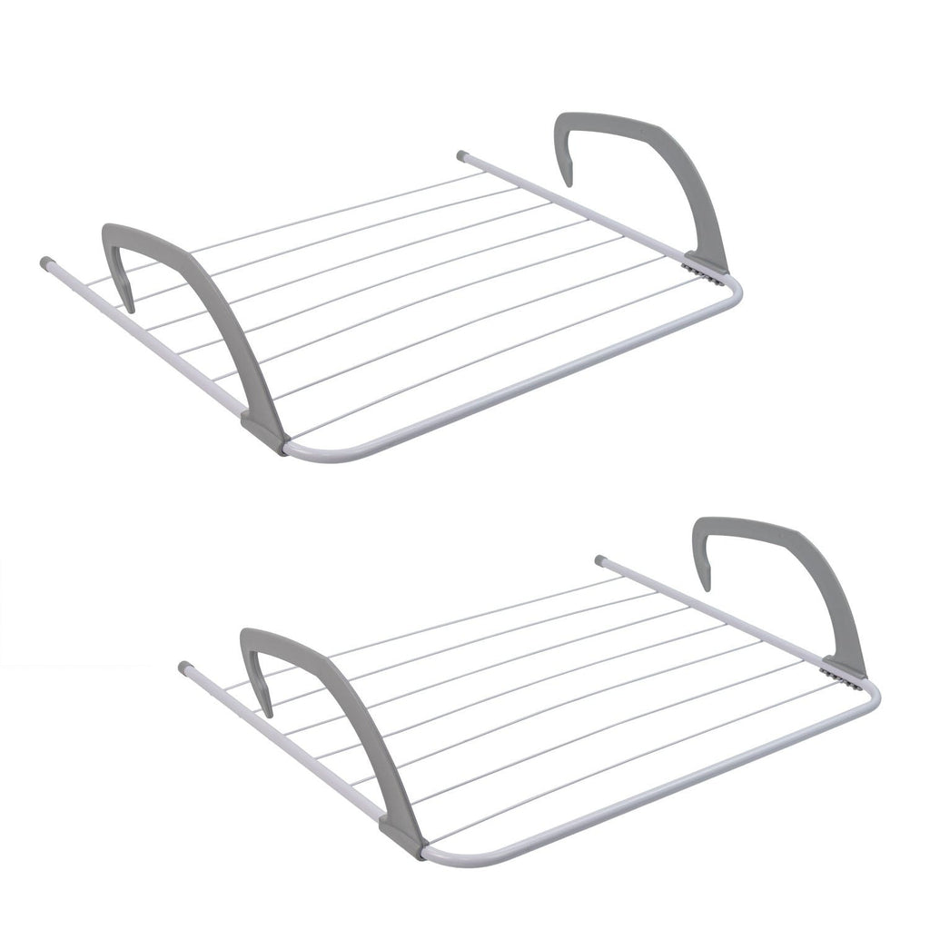 Over Door Radiator Clothes Drying Airer 6m (Pack of 2)