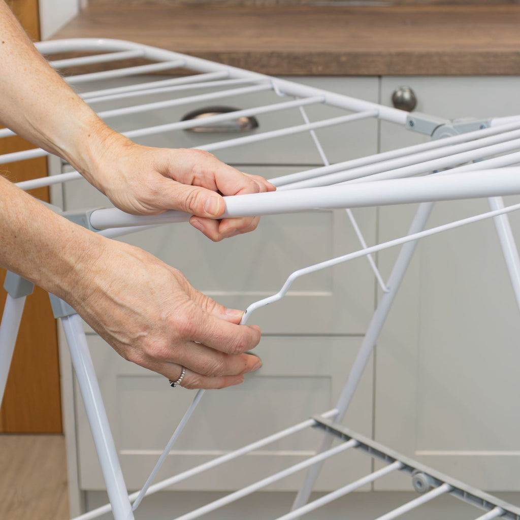 Strong Winged Clothes Drying Airer 12m