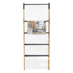 Bamboo Extendable 4 Tier Clothes Ladder